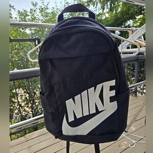 Nike Black and White Backpack